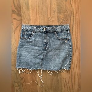 Wild Fable Denim Mini Skirt Size 14